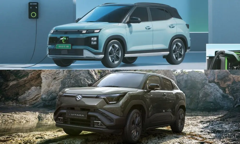 Hyundai Creta EV vs Maruti e Vitara Specs & Features Compared