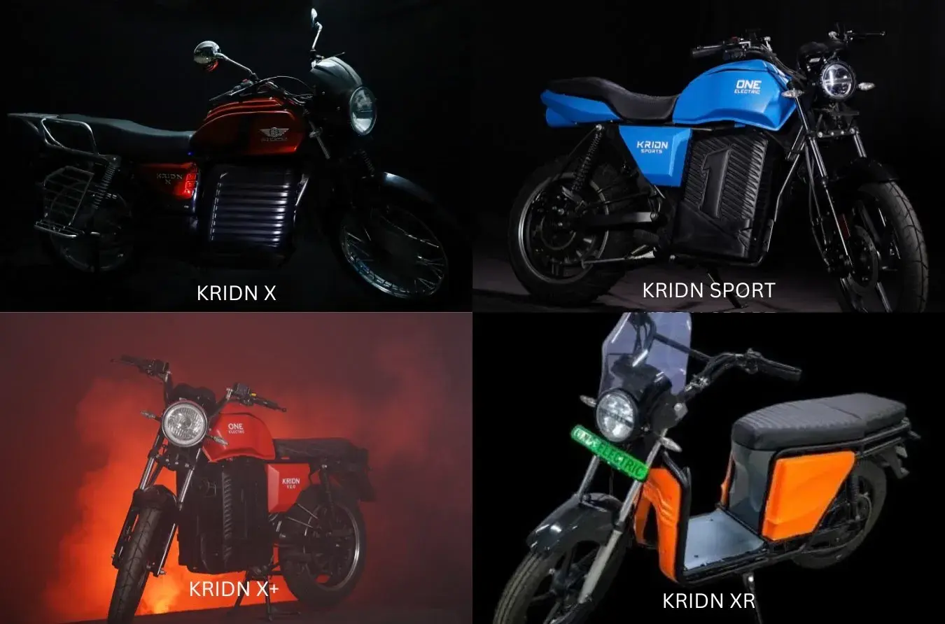 One Electric Rolls Out 4 New EV Motorcycles