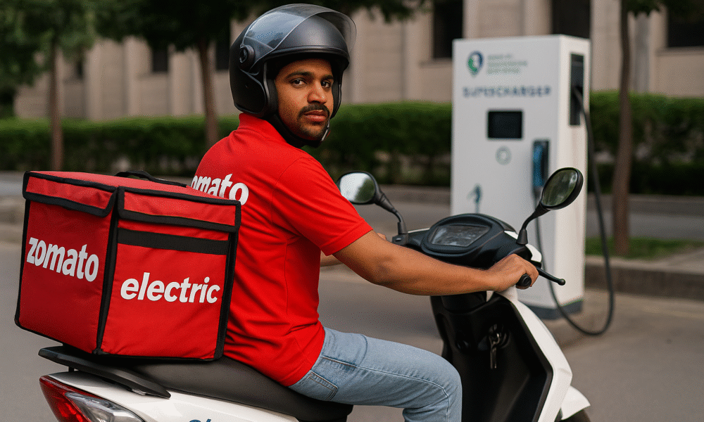 Zomato Rolls Out Electric Bikes in Delhi