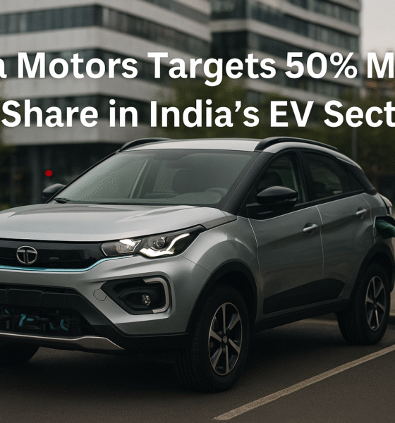 Tata Motors Targets 50% Market Share in India’s EV Sector