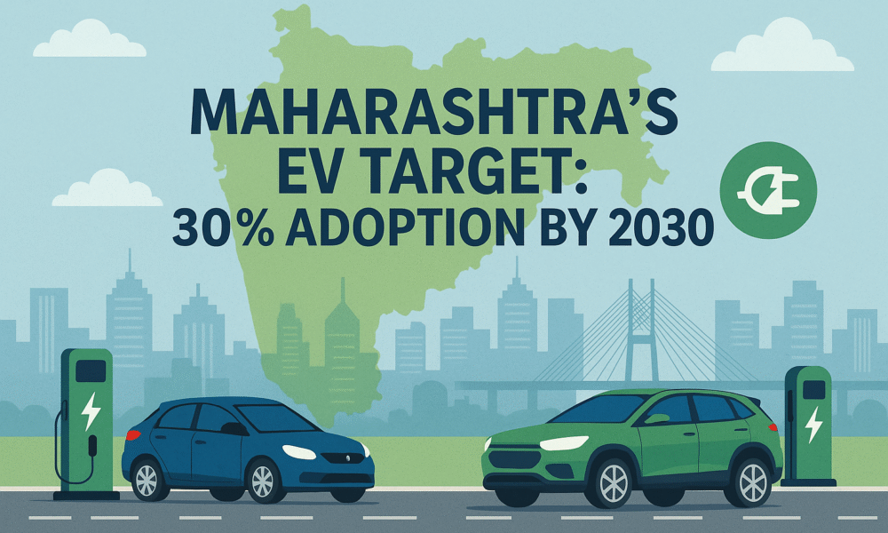 Maharashtra’s EV Target: 30% Electric Vehicle Adoption by 2030