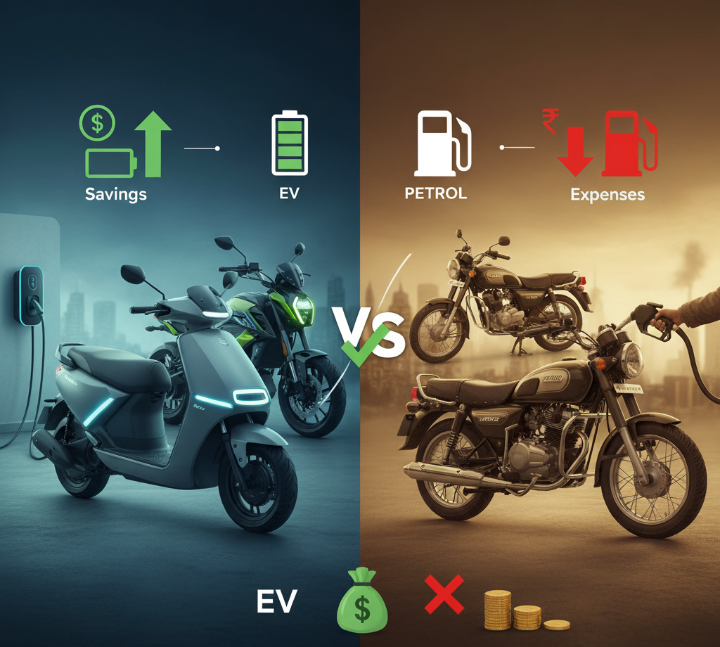 EV Bikes vs Petrol Bikes